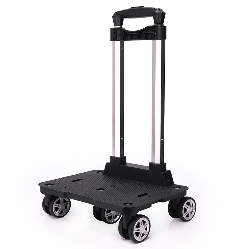 Aluminum Frame Carry On Luggage - 휴대용 알루미늄 합금 6륜 유니버설 카트