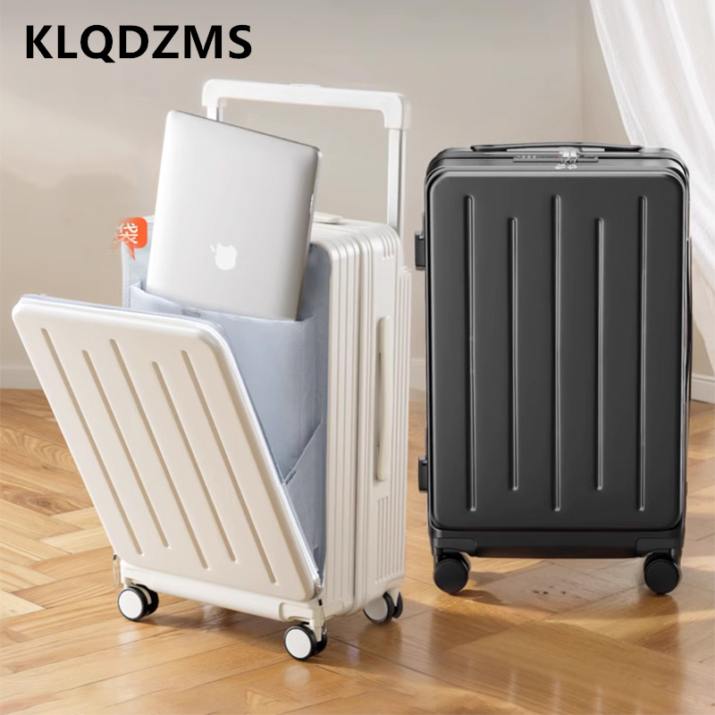 Front Opening Laptop Luggage 24 Inch - KLQDZMS 고품질 여행 가방 전면 개방형