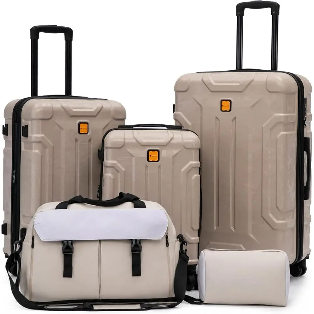 Expandable Hard Shell Luggage Set - 5종 하드쉘 여행가방 세트, 20/24/28 확장형,