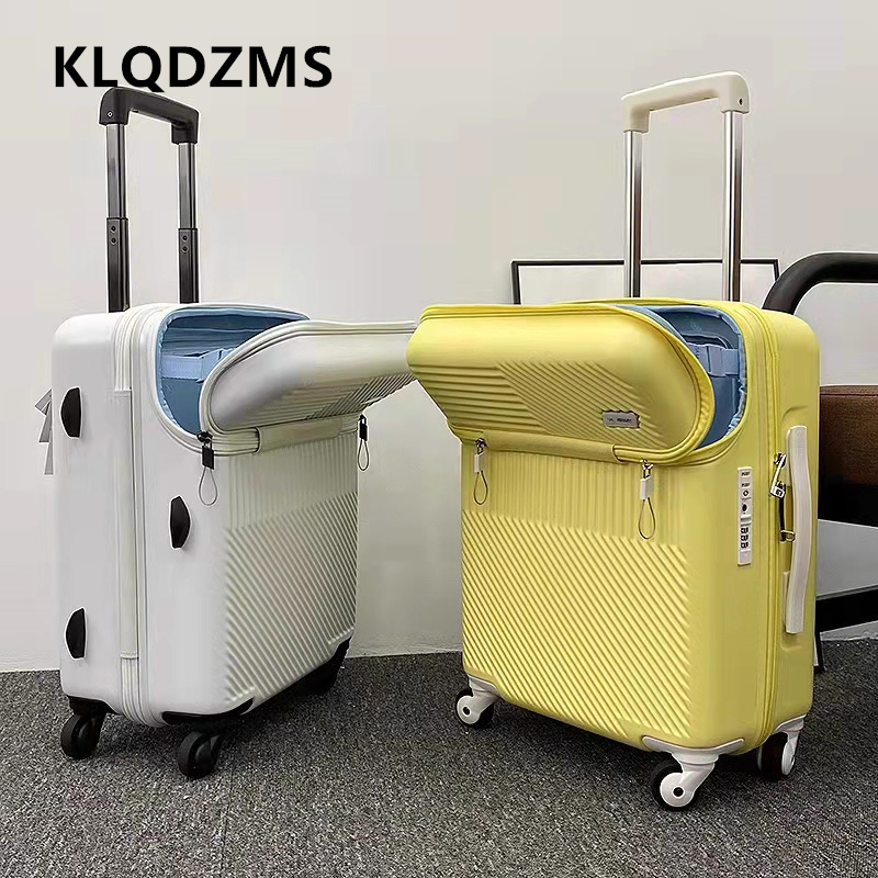Front Opening Laptop Luggage 24 Inch - KLQDZMS 20인치 24인치 고품질 수하물 전면