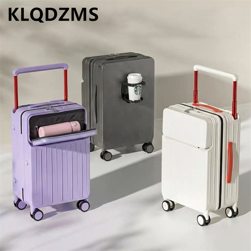 Front Opening Laptop Luggage 24 Inch - KLQDZMS 전면 개방형 여행 가방 20