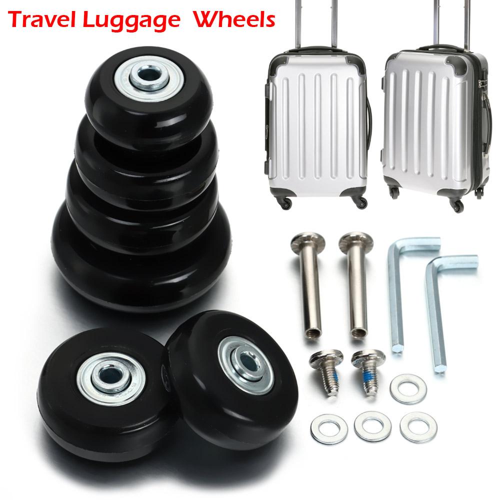 Silent Replacement Luggage Wheels - 2/4개 57-59MM 슬라이딩 교체용 무소음 캐스터