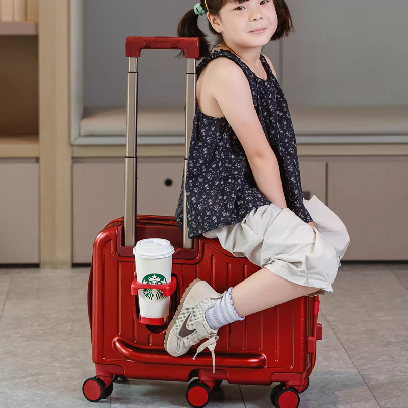 Spinner Wheel Rolling Suitcase 20 Inch - 최신 디자인 어린이용 여행 가방, 앉고
