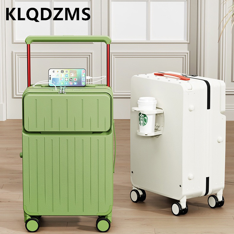 Front Opening Laptop Luggage 24 Inch - KLQDZMS 24인치 수하물 수납공간 전면 개방형