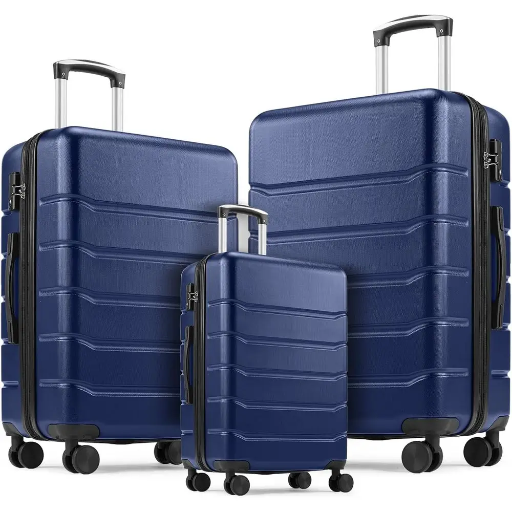 Expandable Hard Shell Luggage Set - 3피스 하드쉘 확장형 여행가방 세트 (스피너