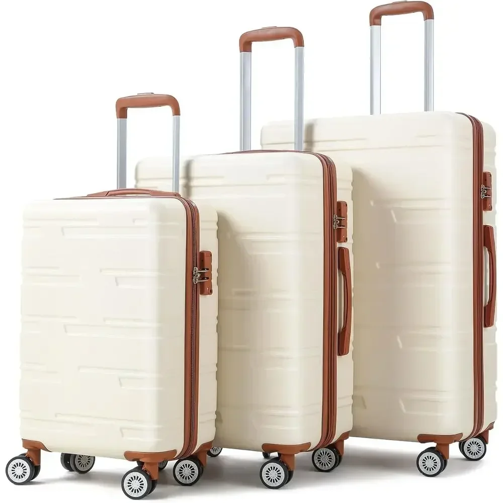 Expandable Hard Shell Luggage Set - 확장형 3피스 하드쉘 여행가방 세트 (스피너