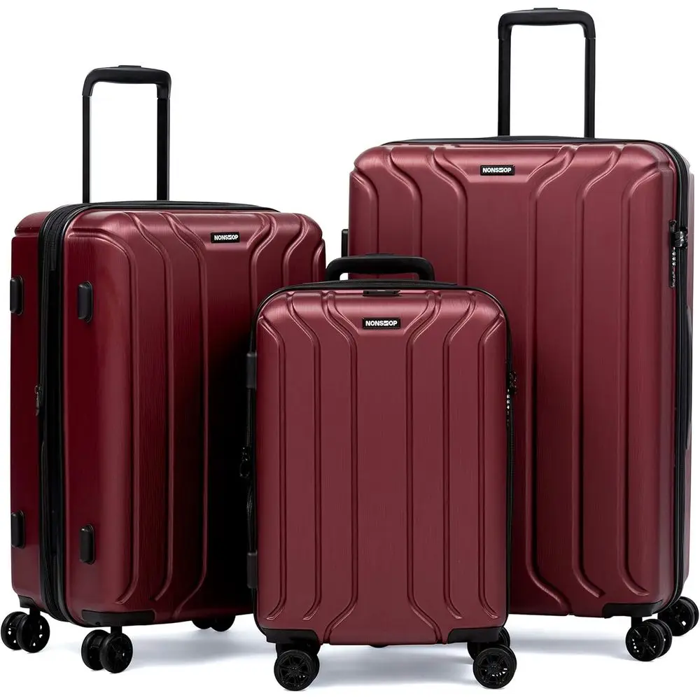 Expandable Hard Shell Luggage Set - 확장형 하드쉘 스피너 캐리어 세트 (TSA