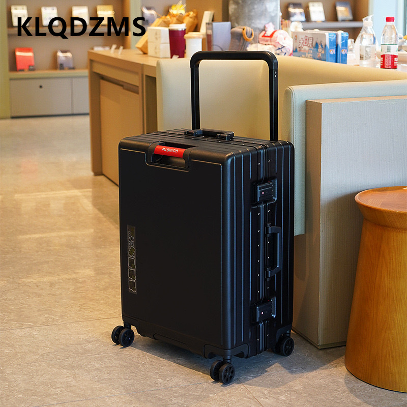 Aluminum Frame Carry On Luggage - KLQDZMS 여행가방 알루미늄 프레임 탑승용 박스