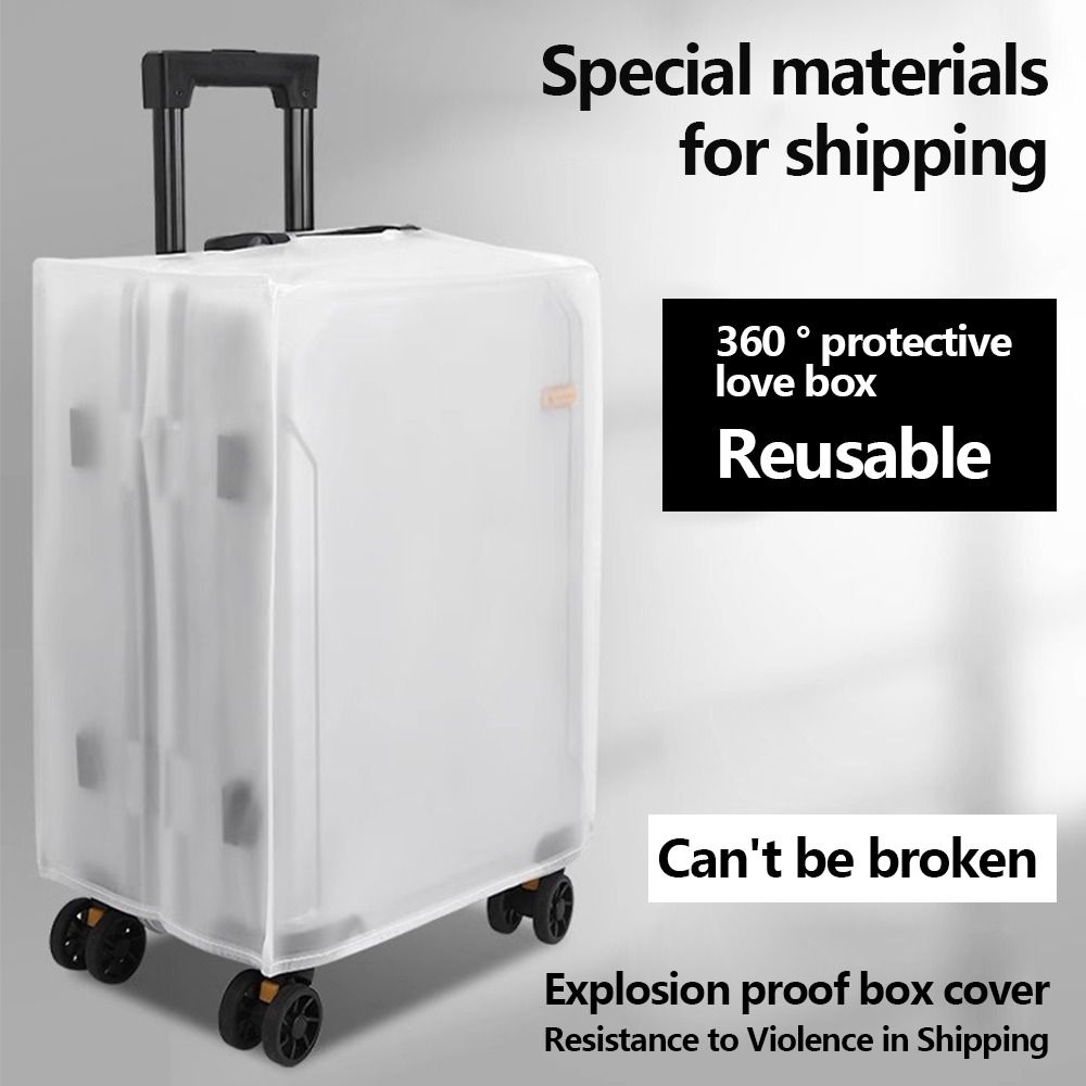 Waterproof Suitcase Cover Protector - 새로운 반투명 수하물 보호 커버 방진