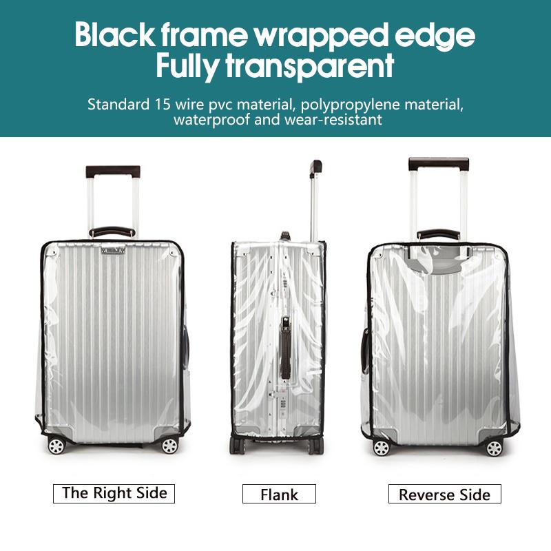 Luggage Protective Cover Transparent - 핫세일 여행용 투명 수하물 커버 방수