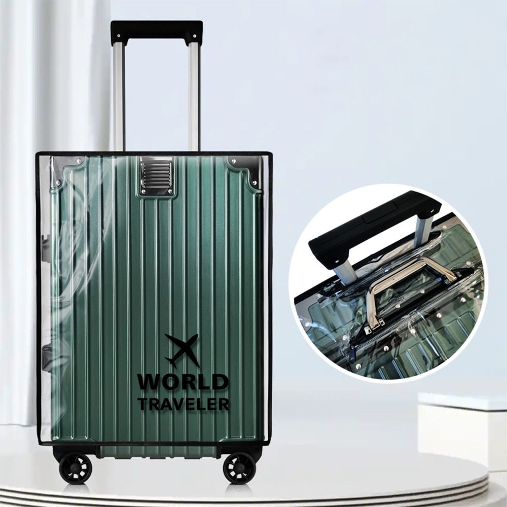 Waterproof Suitcase Cover Protector - PVC 투명 수하물 커버 방수 방진