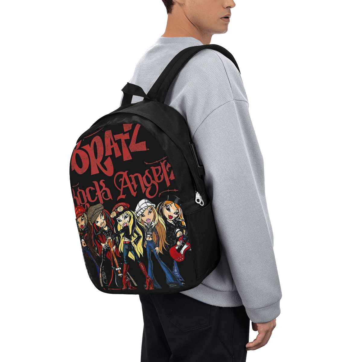 Travel Bags - Bratz Rock Angelz 그룹 샷 백팩