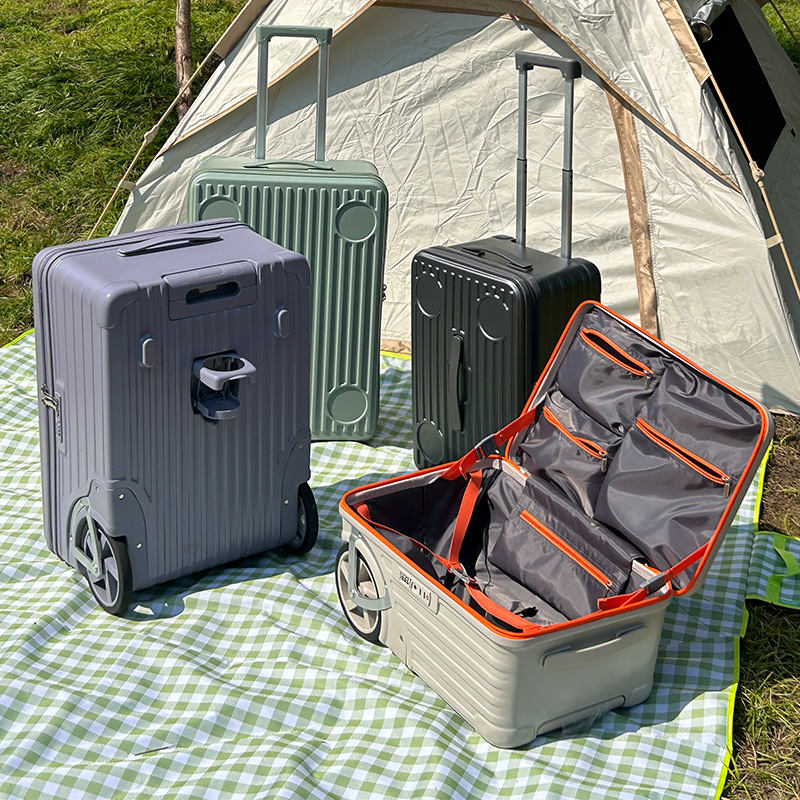 20/24인치 야외용 캠핑 여행 가방 PC 지퍼 트롤리 - Spinner Wheel Rolling Suitcase 20 Inch 리뷰 및 가격