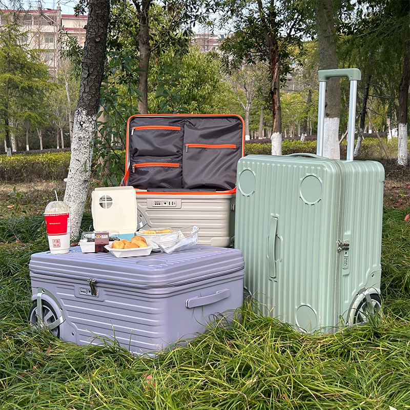 20/24인치 야외용 캠핑 여행 가방 PC 지퍼 트롤리 - Spinner Wheel Rolling Suitcase 20 Inch 리뷰 및 가격