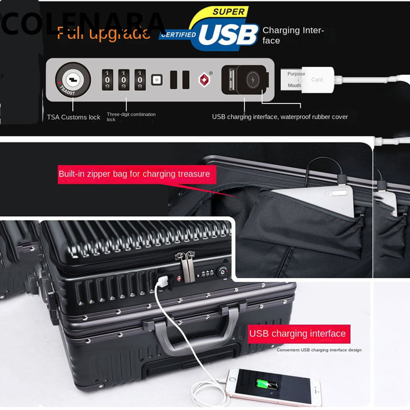 콜레나라 20인치, 22인치, 24인치, 26인치 신형 - Front Opening Laptop Luggage 24 Inch 리뷰 및 가격