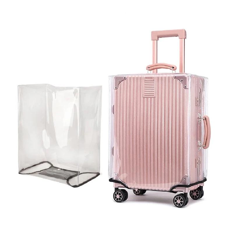 1Pc 투명 PVC 여행 가방 보호대 방진 스크래치 방 - Luggage Protective Cover Transparent 리뷰 및 가격