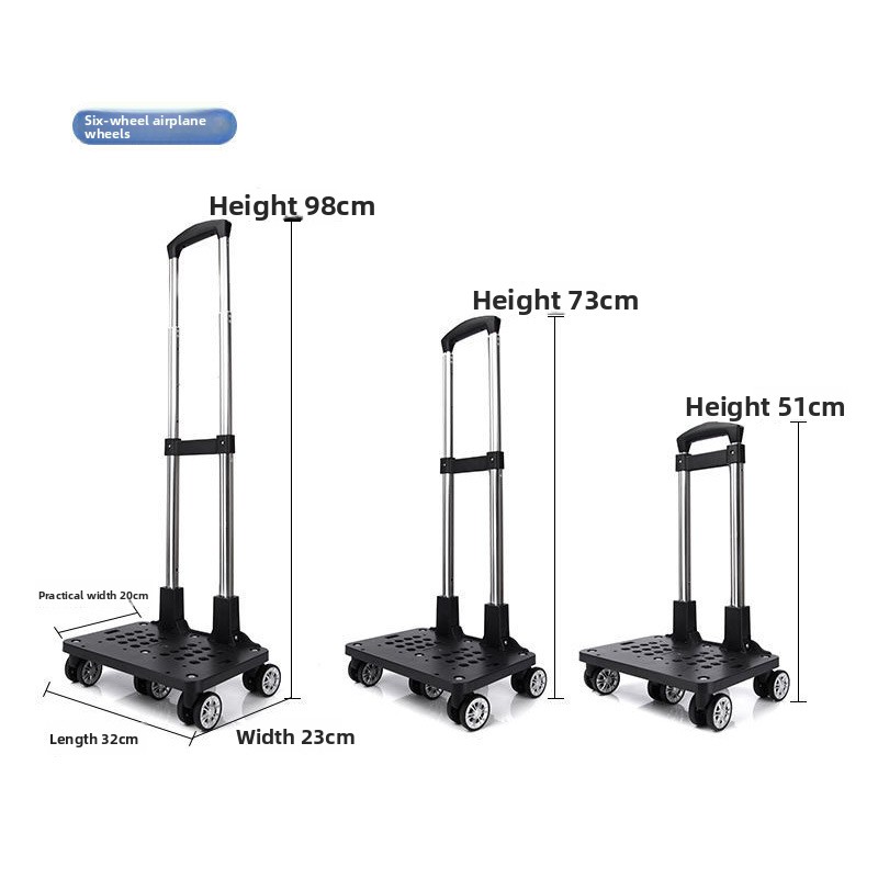 휴대용 알루미늄 합금 6륜 유니버설 카트 러기지 백 액 - Aluminum Frame Carry On Luggage 리뷰 및 가격