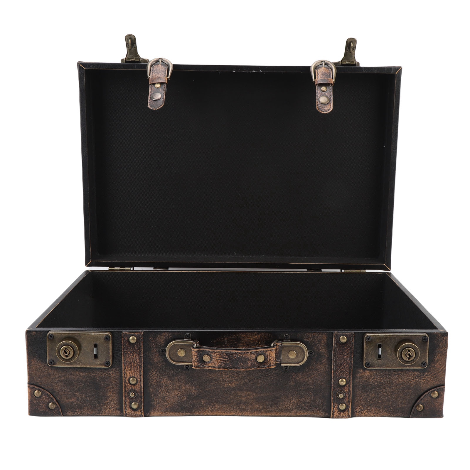 빈티지 여행 가방 스타일 장식용 수납함 레트로 여행 가 - Retro Vintage Trunk Suitcase 리뷰 및 가격