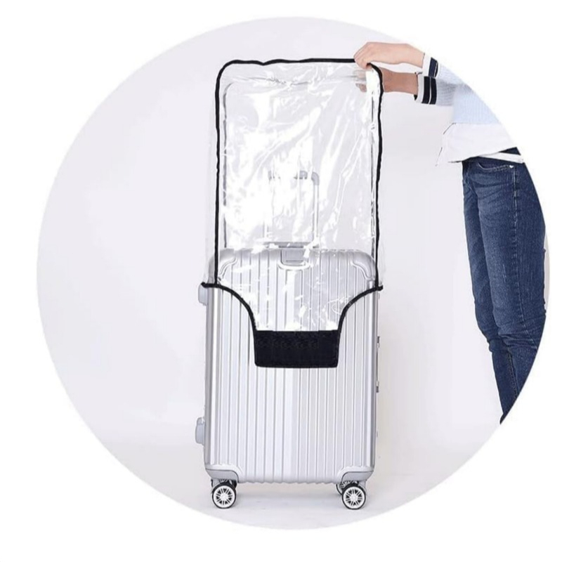 방수 바퀴 달린 여행 가방 먼지 커버 투명 PVC 여행 - Waterproof Suitcase Cover Protector 리뷰 및 가격