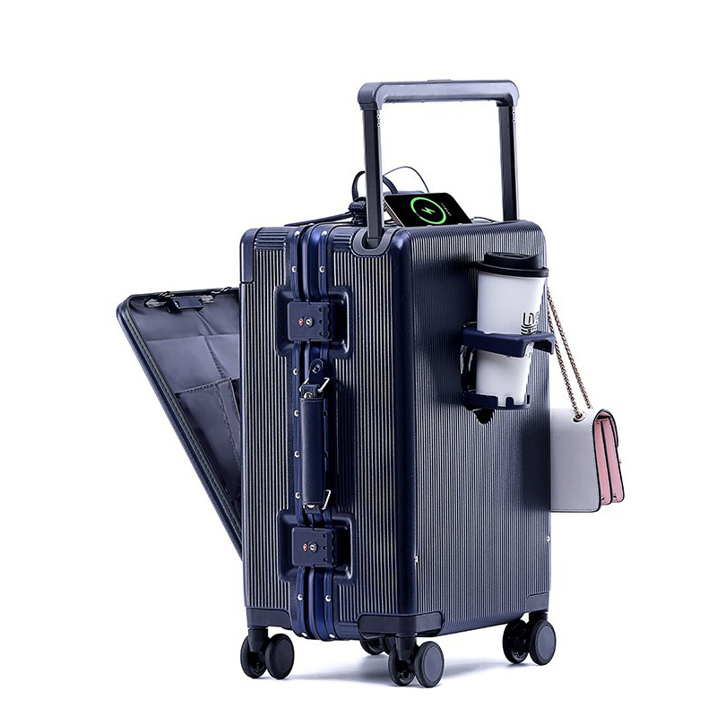 여행용 가방 알루미늄 프레임 와이드 트롤리 케이스 20 - Aluminum Frame Carry On Luggage 리뷰 및 가격