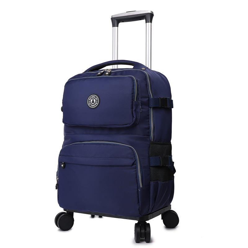 여성용 바퀴 달린 배낭 스피너 롤링 러기지 가방, 여행 - Foldable Rolling Luggage Bag 리뷰 및 가격