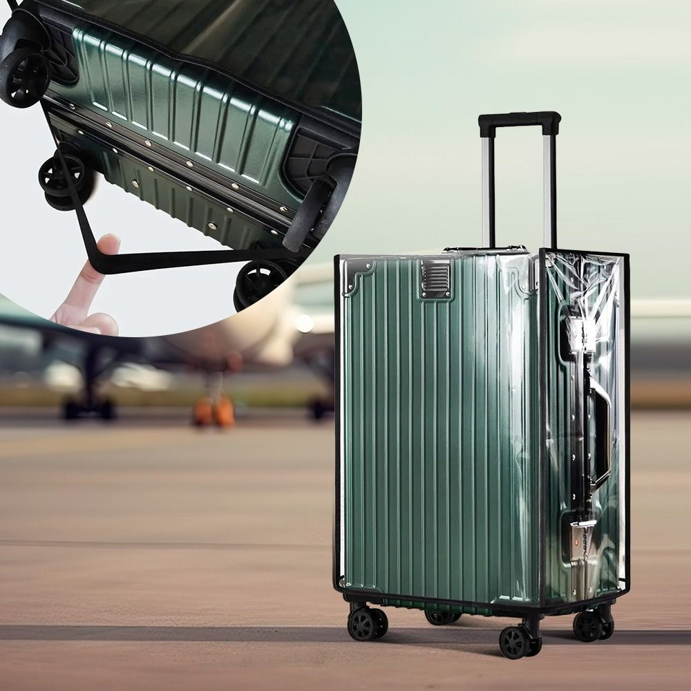18-30인치 여행용 수하물 커버 PVC 투명 수하물  - Luggage Protective Cover Transparent 리뷰 및 가격