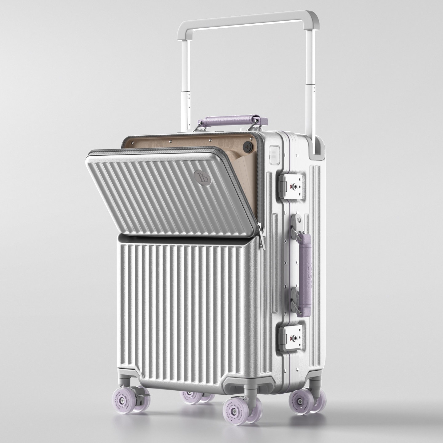 전면 개방형 수트케이스 와이드 핸들 트롤리 케이스 알루 - Aluminum Frame Carry On Luggage 리뷰 및 가격