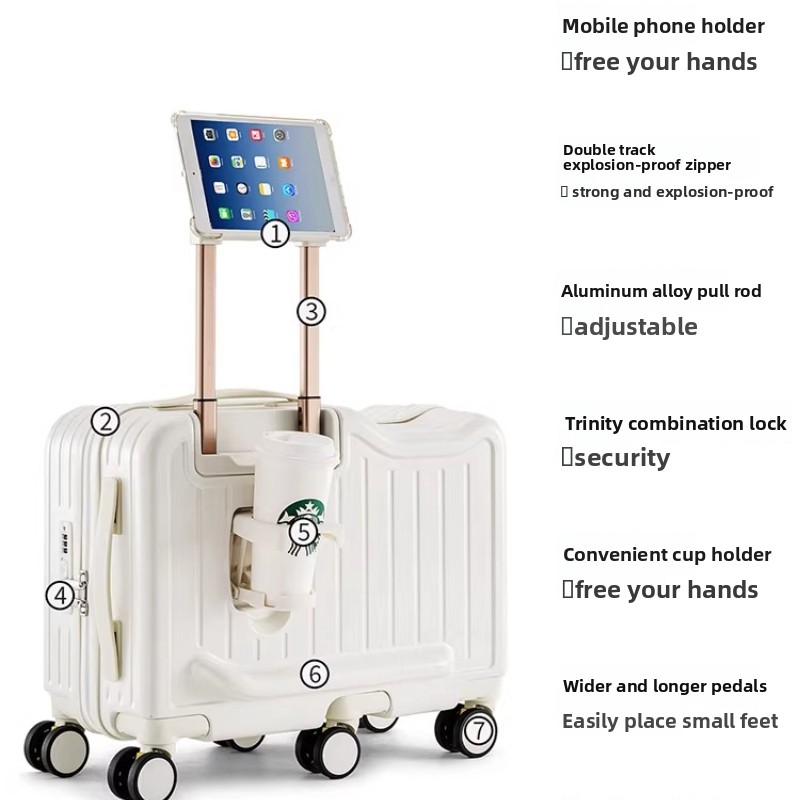 최신 디자인 어린이용 여행 가방, 앉고 타는 20인치  - Spinner Wheel Rolling Suitcase 20 Inch 리뷰 및 가격