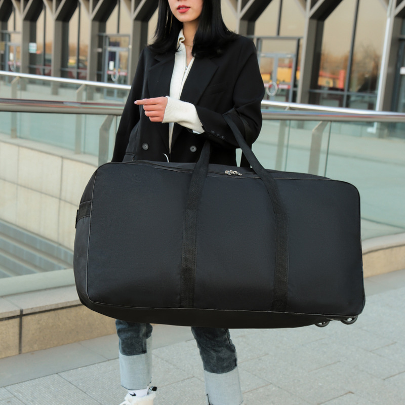 바퀴가 달린 대용량 트롤리 가방 접이식 수하물 바퀴 달 - Foldable Rolling Luggage Bag 리뷰 및 가격