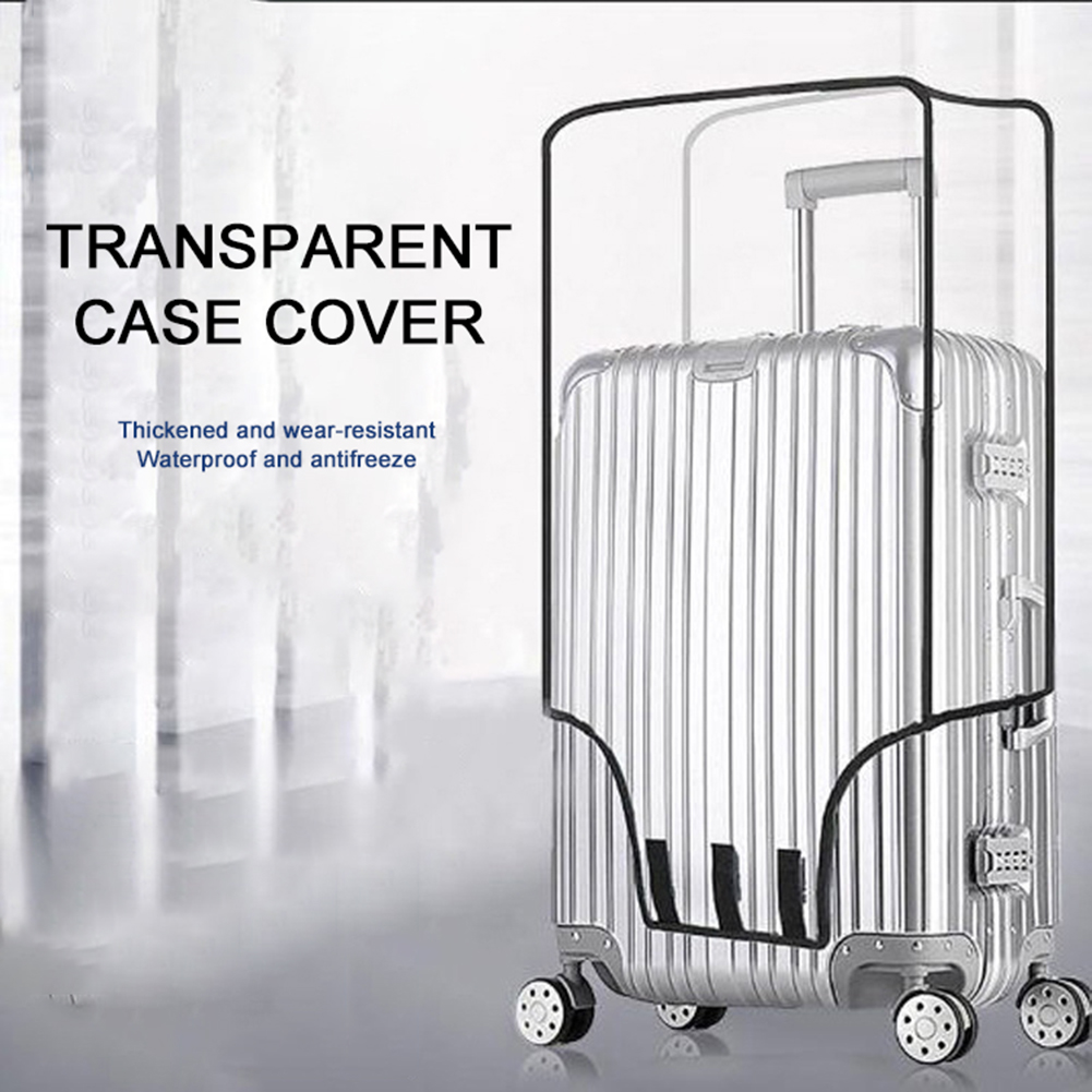 여행 가방 보호 커버 바퀴 달린 수하물에 대한 방수 P - Luggage Protective Cover Transparent 리뷰 및 가격