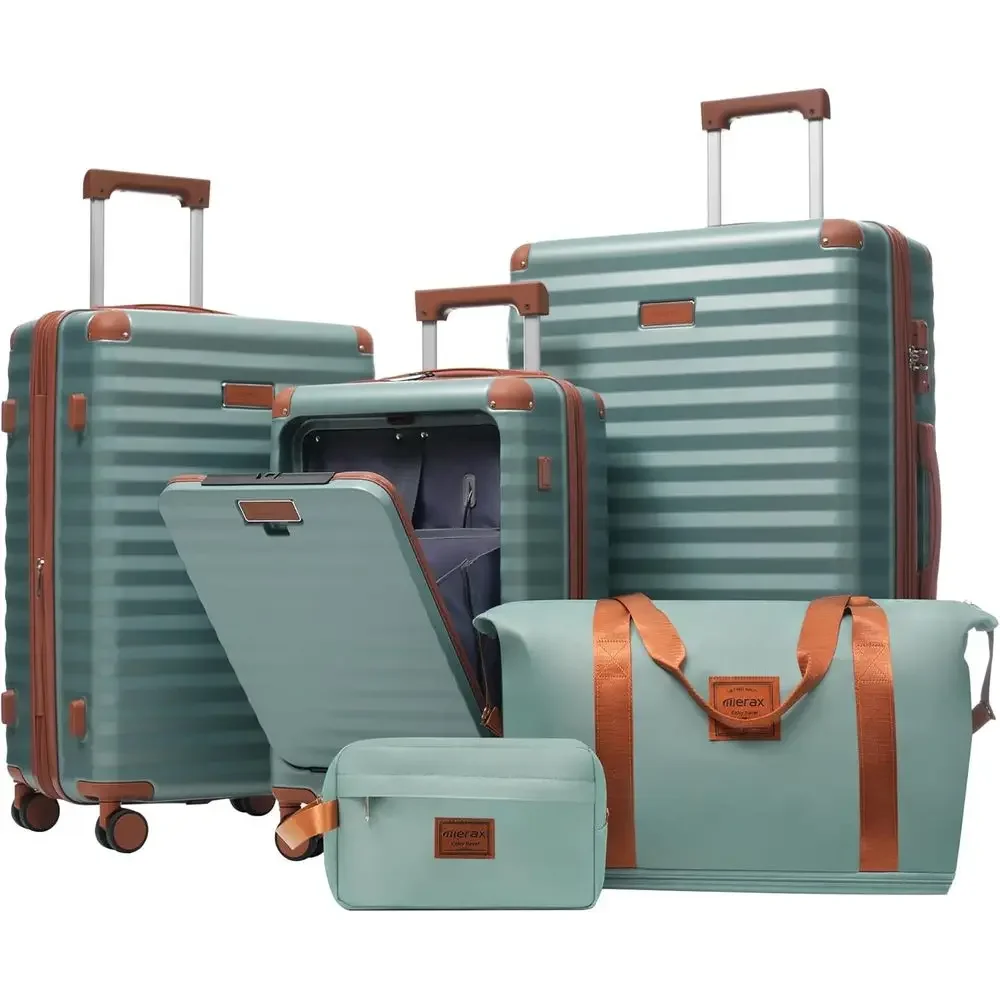 5종 확장형 하드쉘 여행가방 세트 (스피너 휠, 경량  - Expandable Hard Shell Luggage Set 리뷰 및 가격