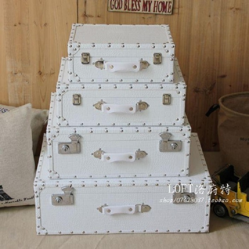 악어 가죽 무늬 여행용 케이스, 잠금장치가 있는 앤티크 - Retro Vintage Trunk Suitcase 리뷰 및 가격