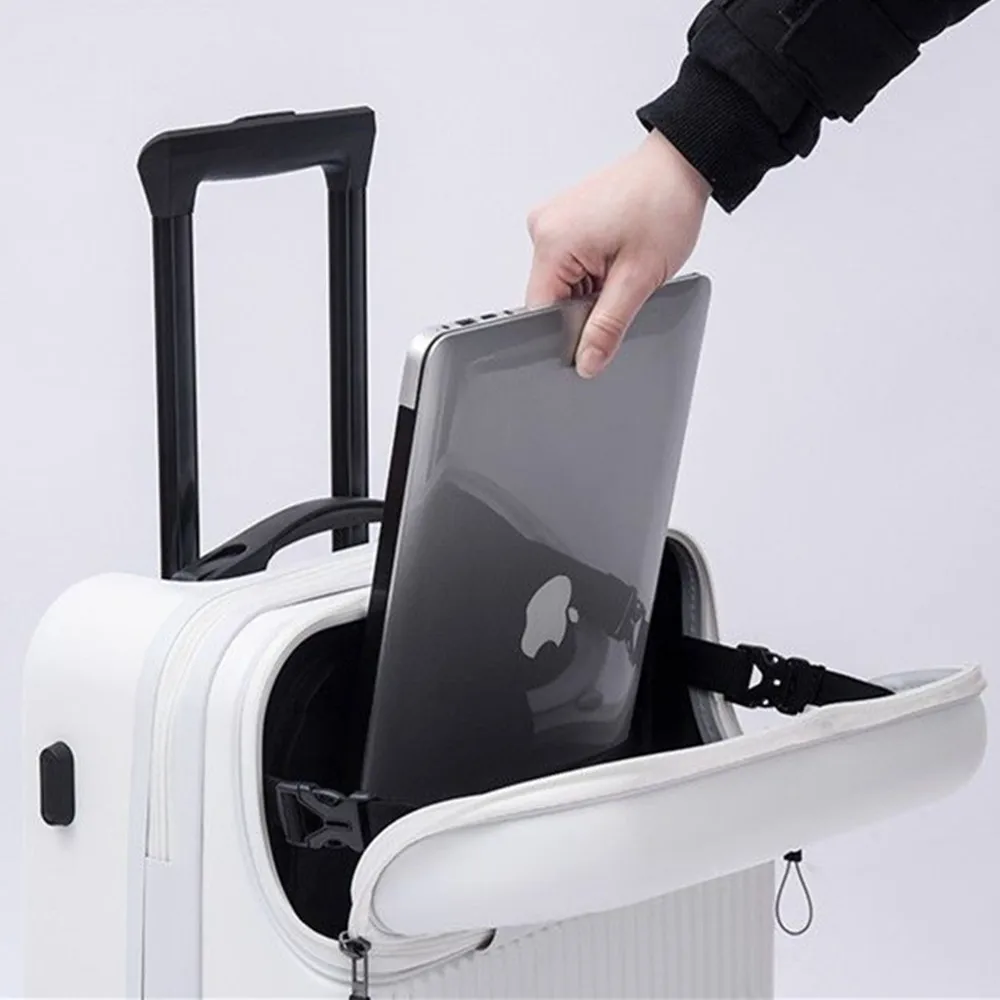 앞면 오픈형 트롤리 케이스 PC 여행 가방 노트북 수납 - Front Opening Laptop Luggage 24 Inch 리뷰 및 가격