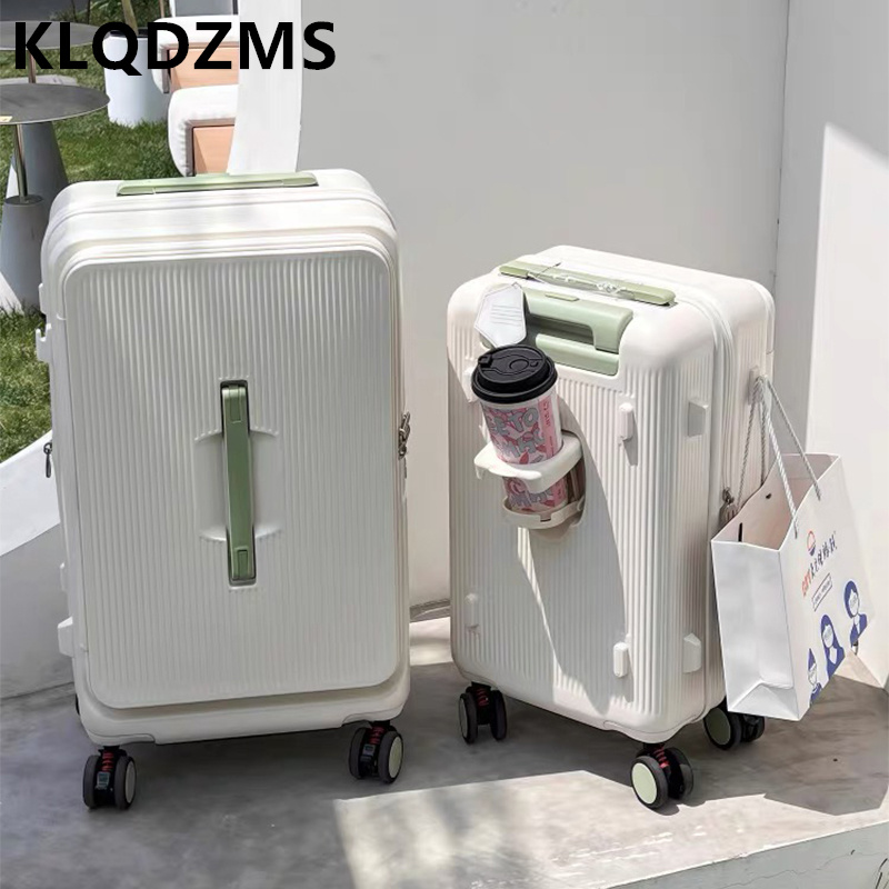KLQDZMS 롤링 러기지 백 전면 개방형 노트북 탑승 - Front Opening Laptop Luggage 24 Inch 리뷰 및 가격