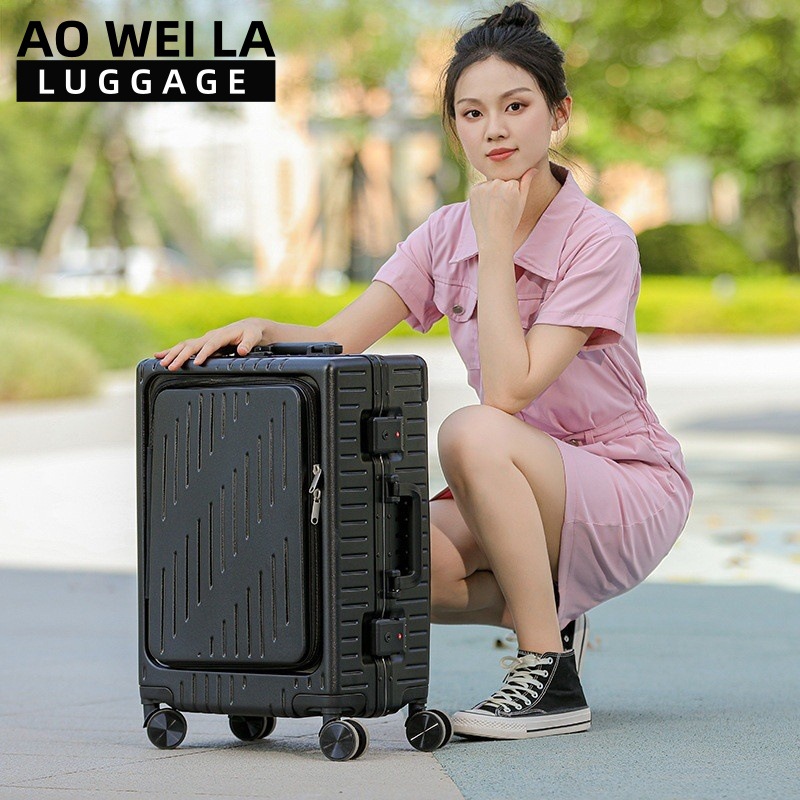 전면 개방형 비즈니스 여행 가방 20인치 기내용 캐리어 - Aluminum Frame Carry On Luggage 리뷰 및 가격
