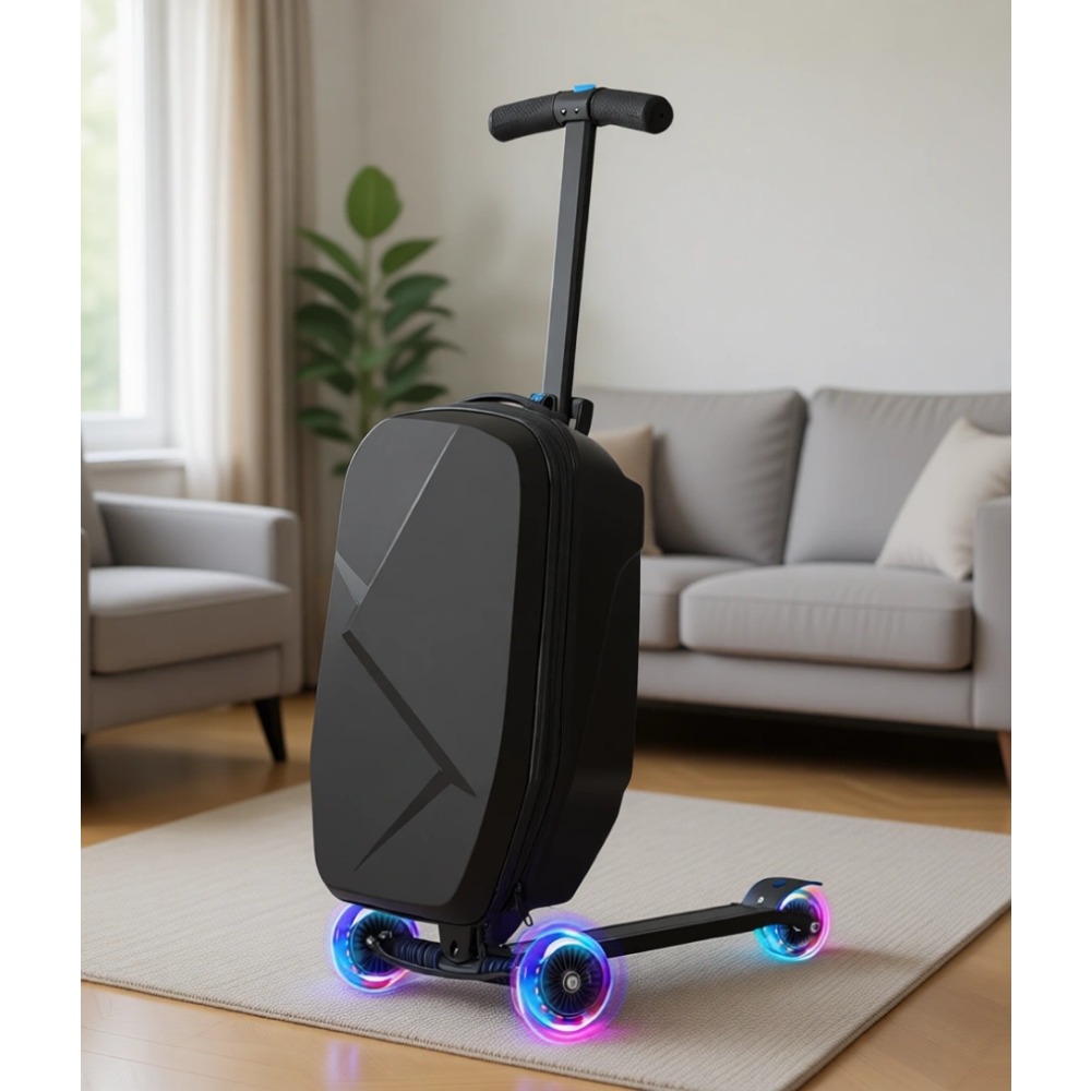어린이용 스쿠터 캐리어: 가볍고 접이식인 라이드온 여행 - Kids Ride On Suitcase Scooter 리뷰 및 가격
