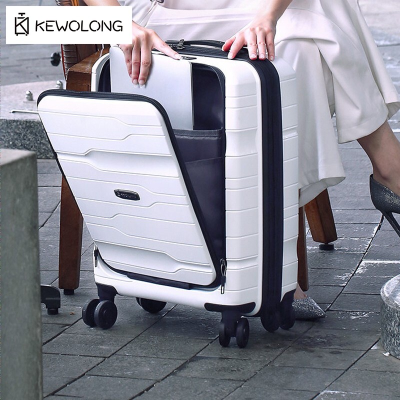 20인치 전면 개방형 기내용 캐리어 (남녀공용) 경량  - Cabin Size Lightweight Travel Trolley 리뷰 및 가격
