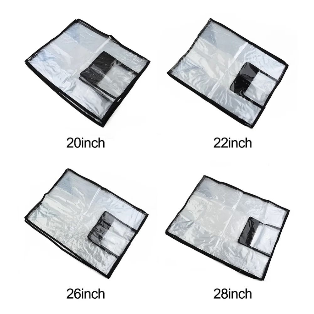 새로운 여행 수하물 보호 케이스 18-30 인치 PVC - Luggage Protective Cover Transparent 리뷰 및 가격