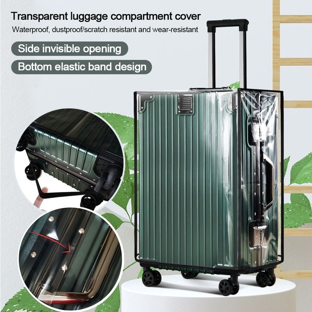 내구성이 뛰어난 완전 투명 수하물 보호 커버 방진 PV - Waterproof Suitcase Cover Protector 리뷰 및 가격