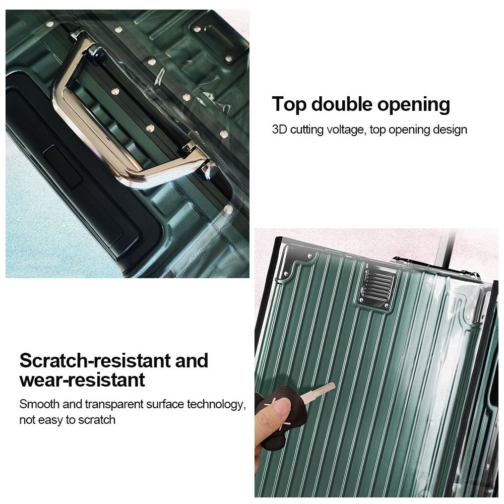 내구성이 뛰어난 완전 투명 수하물 보호 커버 방진 PV - Waterproof Suitcase Cover Protector 리뷰 및 가격