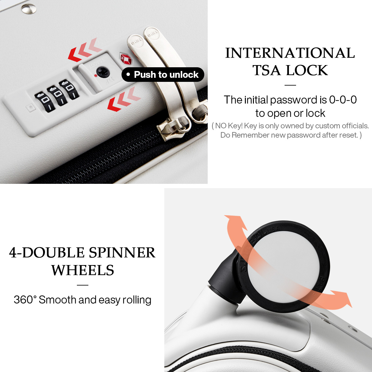 Mixi 특허 디자인 알루미늄 프레임 여행 가방, 롤링 - Aluminum Frame Carry On Luggage 리뷰 및 가격