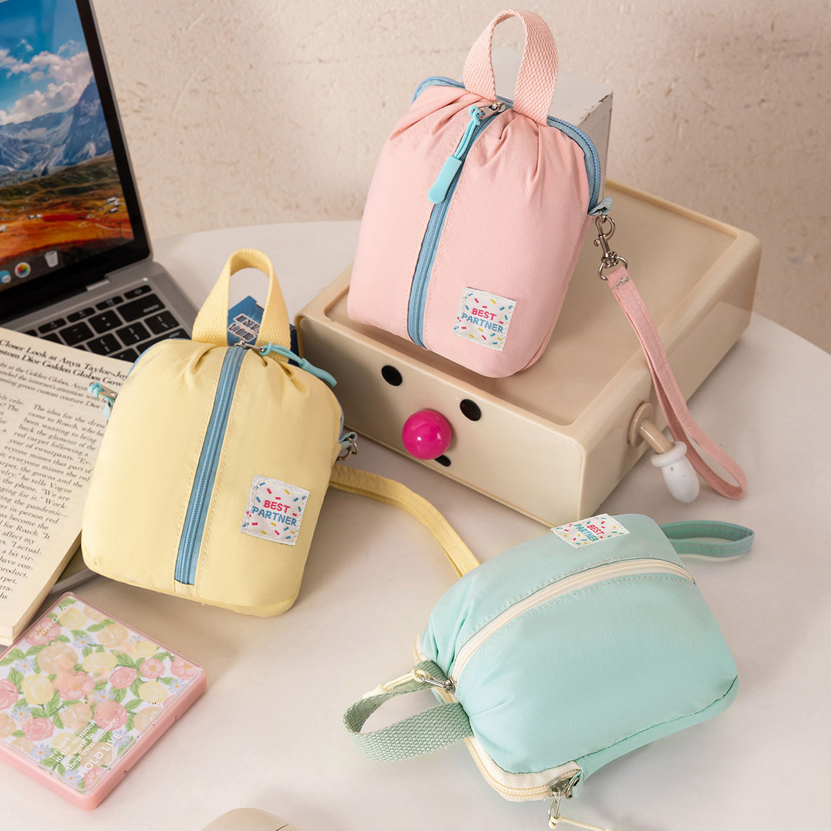 속옷 양말 보관 가방 소형 휴대용 여행용 화장품 보관  - Cosmetic Bags 리뷰 및 가격