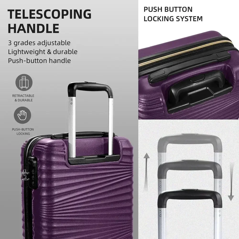 5종 하드쉘 확장형 캐리어 세트(스피너 휠 포함), 남 - Expandable Hard Shell Luggage Set 리뷰 및 가격