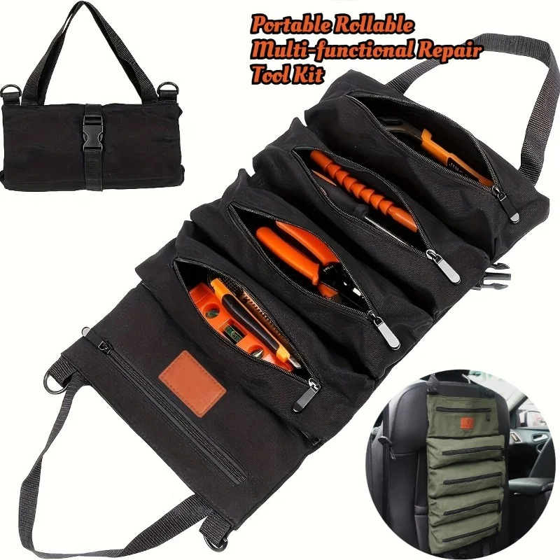 1pc 다목적 캔버스 롤 도구 가방 자동차 도구 정리함 - Foldable Rolling Luggage Bag 리뷰 및 가격