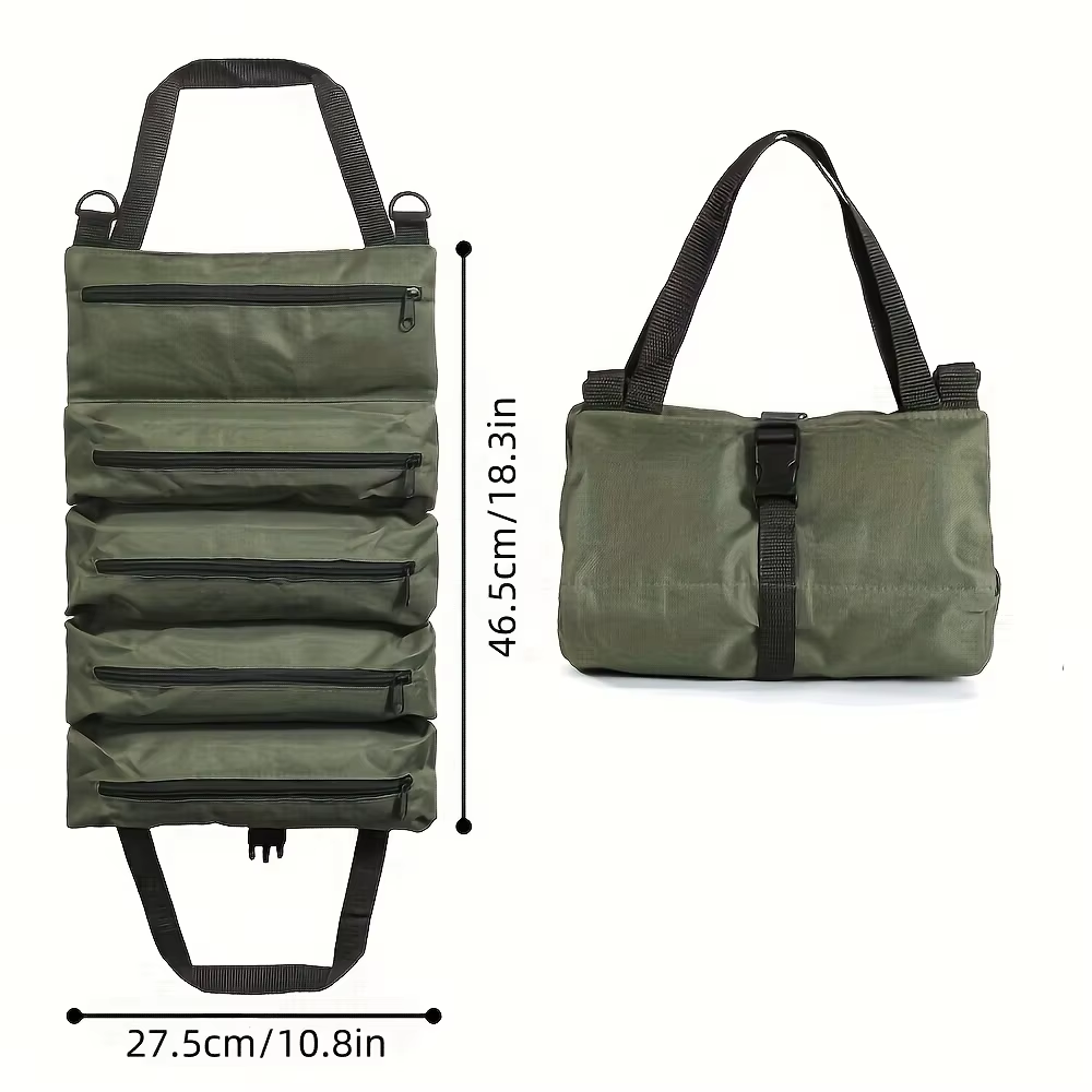 1pc 다목적 캔버스 롤 도구 가방 자동차 도구 정리함 - Foldable Rolling Luggage Bag 리뷰 및 가격