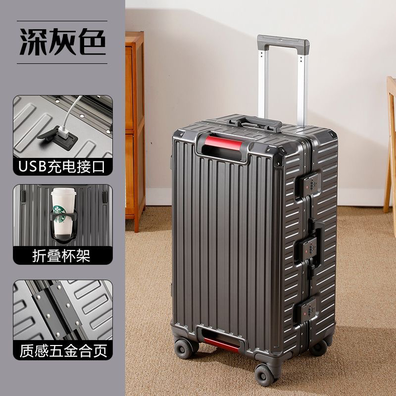 대형 여행용 가방 알루미늄 프레임 롤링 러기지 트롤리  - Aluminum Frame Carry On Luggage 리뷰 및 가격