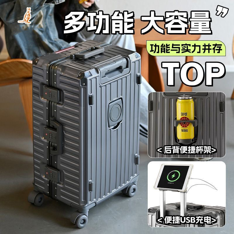 대형 여행용 가방 알루미늄 프레임 롤링 러기지 트롤리  - Aluminum Frame Carry On Luggage 리뷰 및 가격