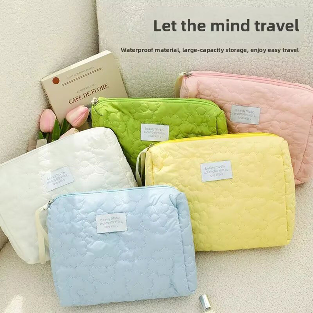 새로운 꽃 패턴 여성 메이크업 가방 세면 용품 화장품  - Cosmetic Bags 리뷰 및 가격
