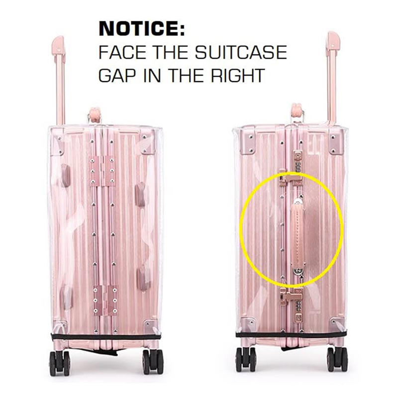 여행 가방 PVC 커버 보호대, 투명 수하물 커버, 방 - Waterproof Suitcase Cover Protector 리뷰 및 가격