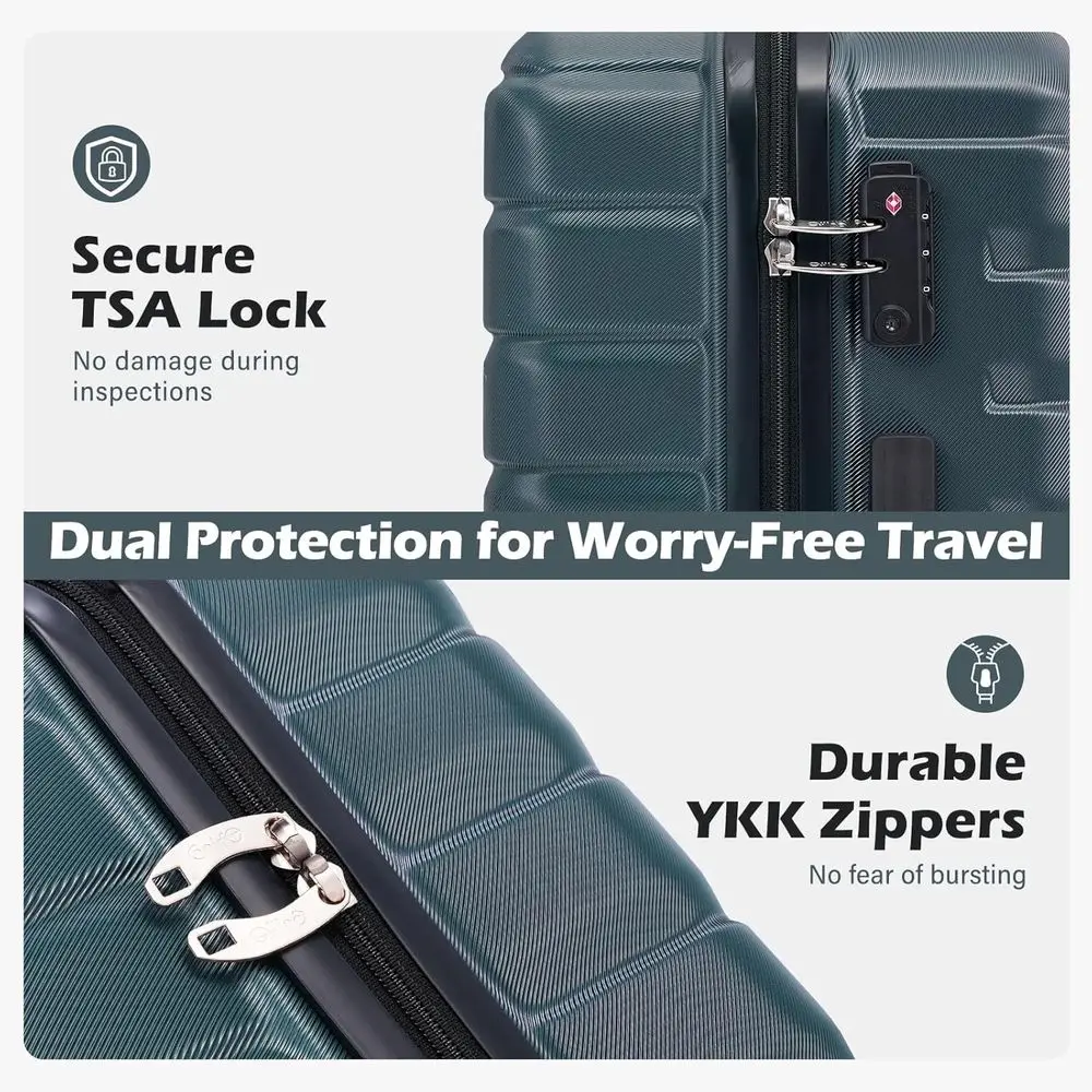 3피스 하드쉘 스피너 여행가방 세트, 확장형 대형 수하 - Expandable Hard Shell Luggage Set 리뷰 및 가격